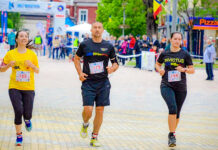 PNL Argeș a susținut primul maraton sportiv în pandemie