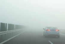 Cod galben de ceață pentru mai multe județe