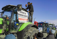 Coloana de 6 kilometri și trafic blocat pe Autostrada București-Ploiești de protestul fermierilor și transportatorilor